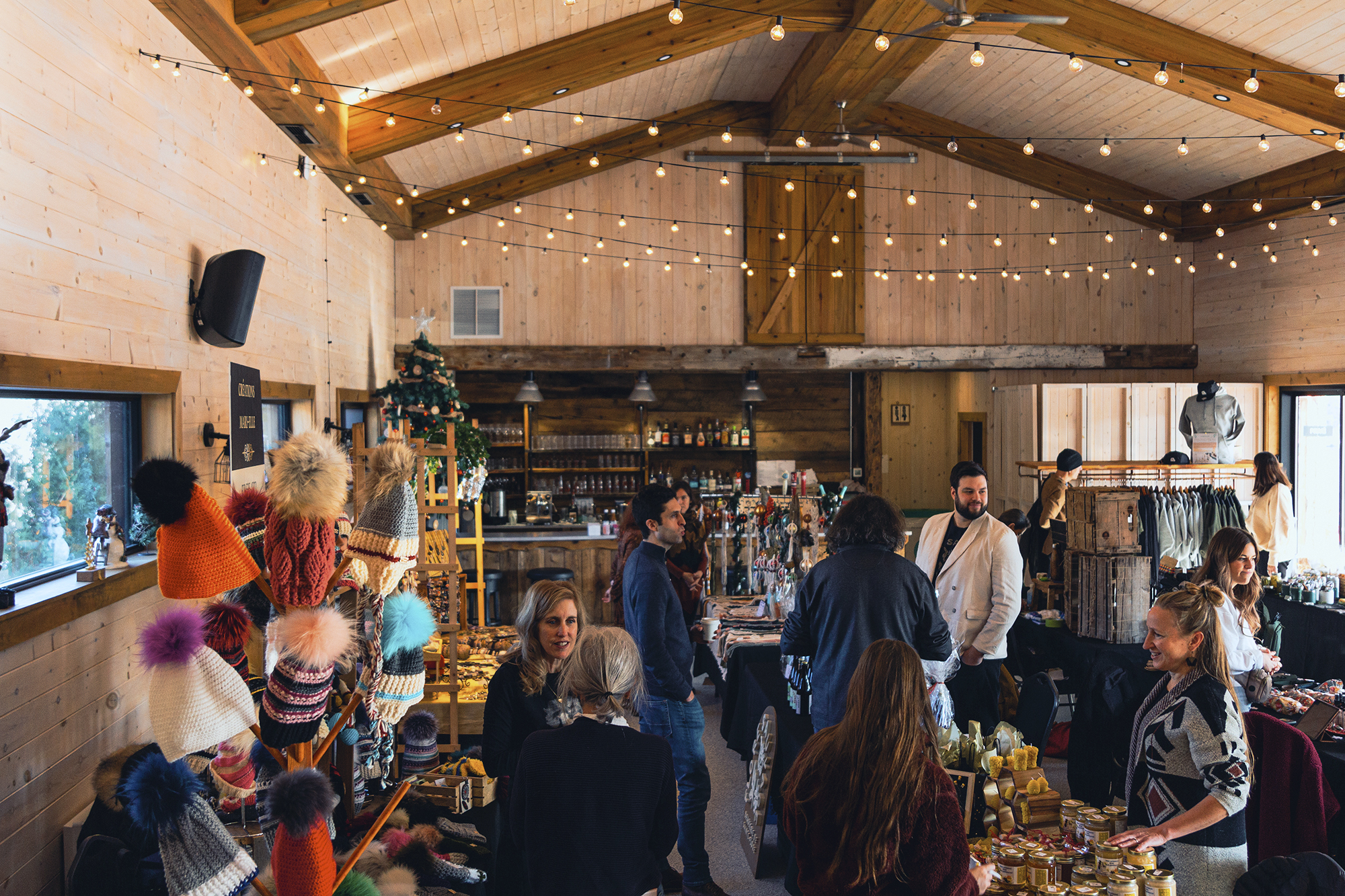 Marché de Noël au 2800 du parc